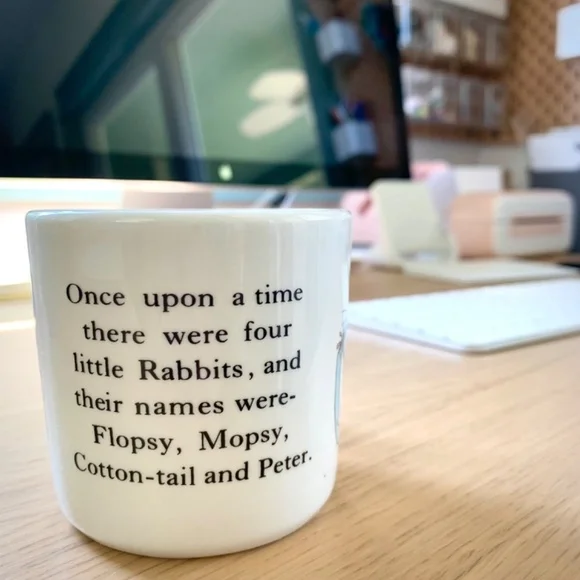 Vintage 1991 Wedgwood Peter Rabbit Mug by Frederick Warne & Co. - Picture 7 of 9